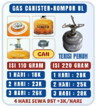 Kompor Camping Square K.SQ