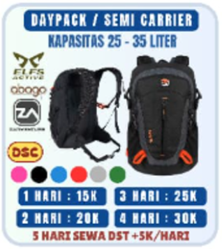 Daypack / Semi Carrier 25-35L DSC