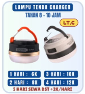 Lampu Tenda Charger LT.C