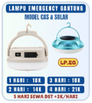 Lampu Emergency Gantung LP.EG