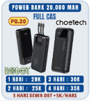 Power Bank 20.000 mAh PB.20